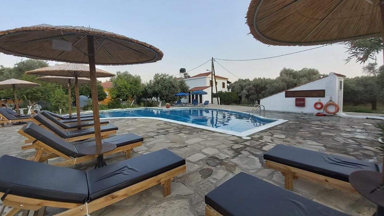 Anastasia Apartments Kampos Marathokampou 外观 照片