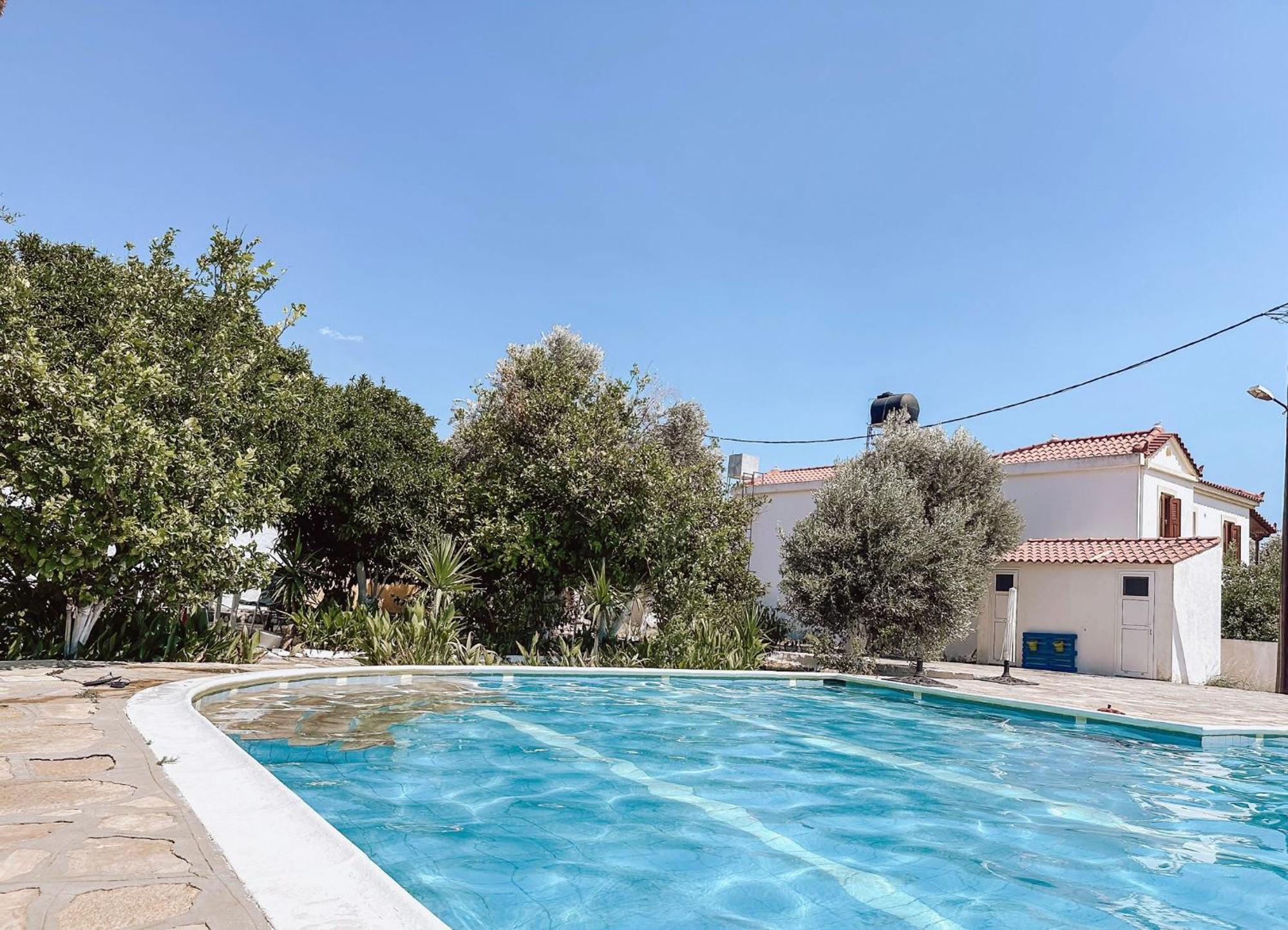Anastasia Apartments Kampos Marathokampou 外观 照片